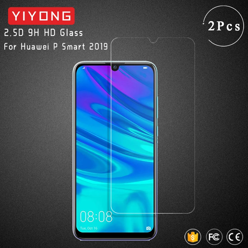Стекло для экрана YIYONG 2.5D Huawei P Smart закаленное стекло Z Защитная пленка Plus 2019 |