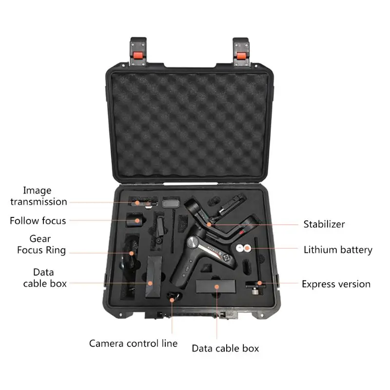  Storage Bag Suitcase Explosion-proof Box Carry Case for Zhiyun Weebill S PTZ Kit