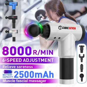 

High Power Muscle Massage Gun High Speed Vibration Massager Therapy After Fitness Decompose Lactic Acid Relief Pain Relax Body