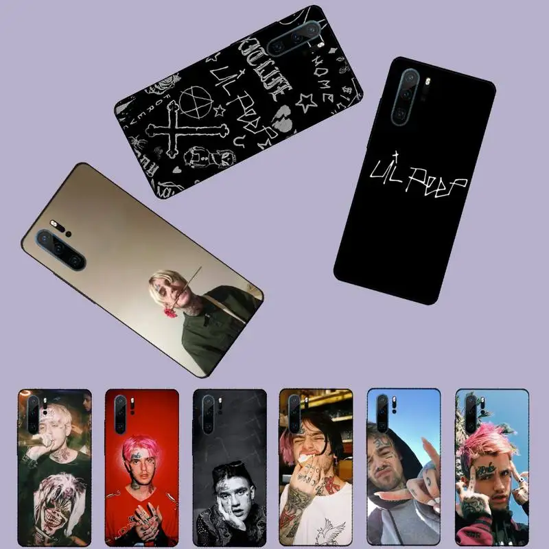 Lil Peep USA singer Рэппер ТПУ чехол для телефона корпус Huawei P9 P10 P20 P30 Pro Lite smart Mate 10 20 Y5 Y6 Y7 2018