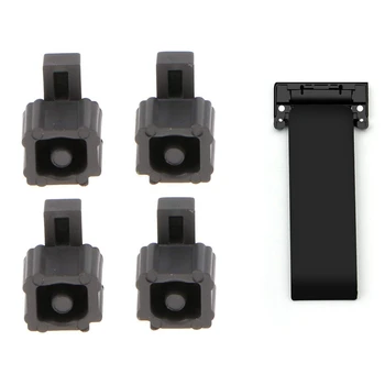 

2 Pair Lock Buckles Latches Repair Tool Kit for Nintendo Switch Ns Joy-Con Controllers & 1x Replacement Back Kickstand Holder Br