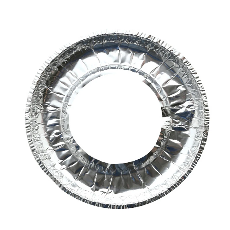 

Top Sale 10Pcs Gas Stove Cleaning Pad Thick Aluminum Foil High-Temperature Greaseproof Paper Foil Protector Cover Kitchen Access