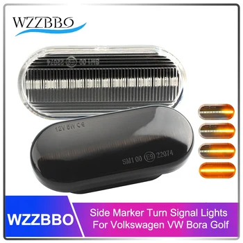 

2 pieces Led Dynamic Side Marker Turn Signal Light Sequential Blinker Light For Volkswagen VW Bora Golf 3 4 Passat 3BG Polo SB6