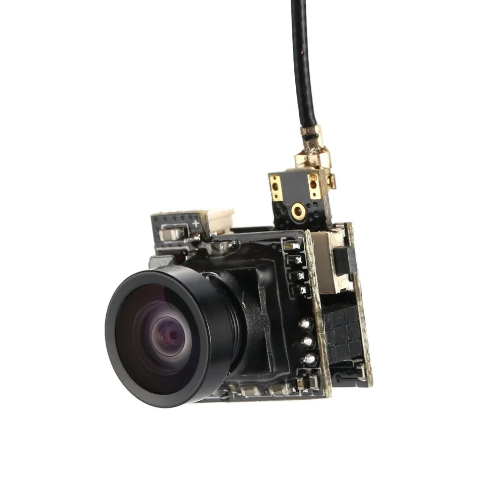 

LST-S2 AIO 800TVL CMOS Mini FPV Camera CAM RC Toy Parts Accessories with 5.8G 40CH 25mW Whip Antenna for RC Racing Drone