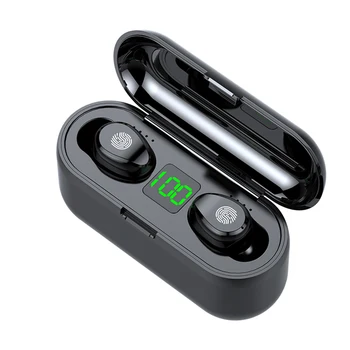 

TWS Bluetooth Earphone Touch Control Headset With Mic Handsfree Earbuds Wireless Earphones With 2000 MAh Charging Box Portable