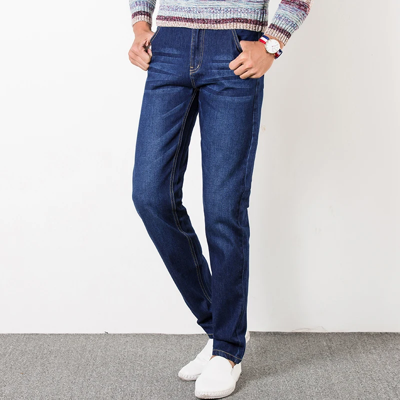 Nice Men Jeans Thin Fashion Jeans VogueDenim Pants Spring Summer Jeans Slim Jeans Men Trousers