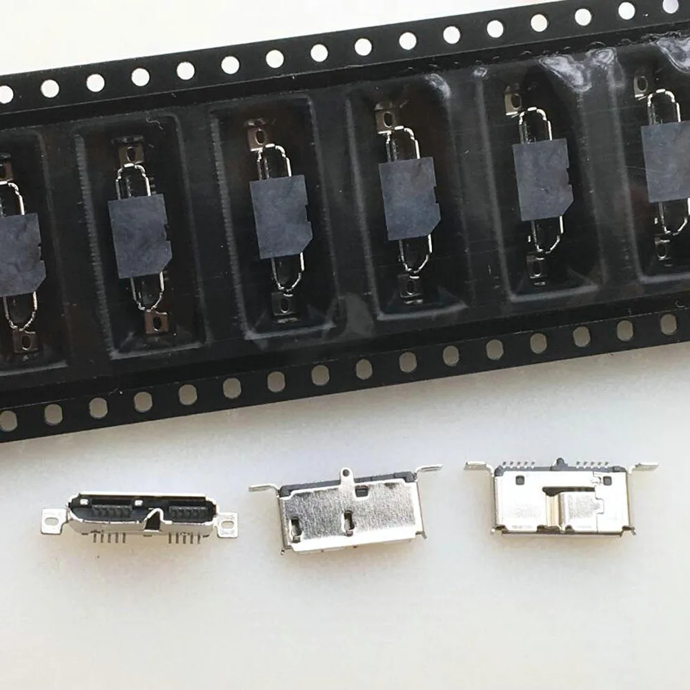10 шт. мобильный жесткий диск интерфейс 10p вертикальный micro USB 3,0 гнездо хвост разъем интерфейс