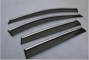 

Window Wind Deflector Visor Rain/Sun Guard Vent For Hyundai Santa Fe 2013 2014