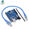 Smart Electronics high quality For Arduino UNO R3 CH340G+MEGA328P Chip 16Mhz UNO R3 Development board + USB CABLE DIY KIT ► Photo 2/6