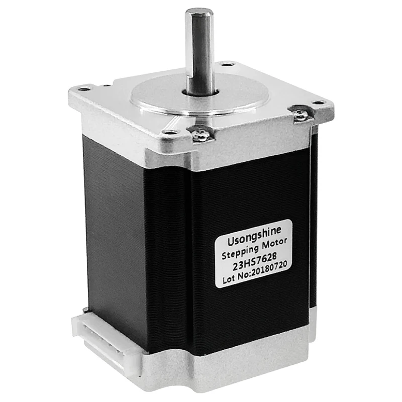 1 шт. Nema 23 шагового двигателя 57 двигатель 1.9Nm(269Oz. Дюйма) 3A 76 мм Nema23 шагового двигателя 4-свинец для фрезерного станка с ЧПУ