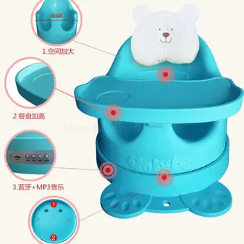 

Baby Dining Chair Multifunctional Baby Learning Chair Portable Sofa Children Dining Chair Increased