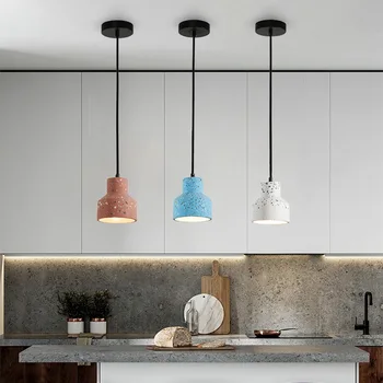 Nordic Design Modern Industrial Cement Pendant Light E27 Led Marble Hanging Lamp For Living Room Decoration Bedroom Salon Studio Buy At The Price Of 67 51 In Aliexpress Com Imall Com