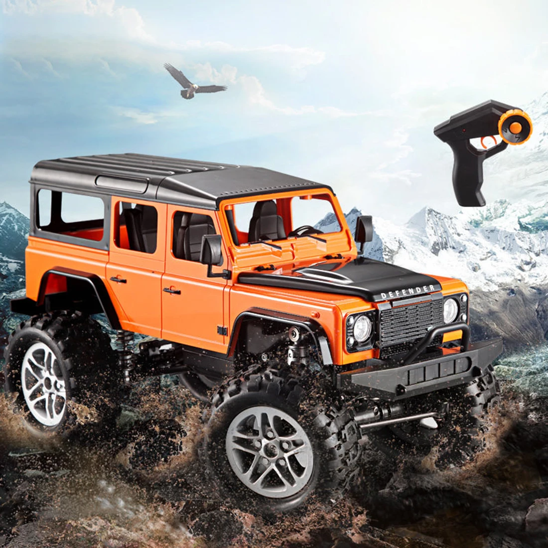 1 14 2 4G RC 4WD Climbing Car Remote Control Off Road Vehicle Car Model Toy 4