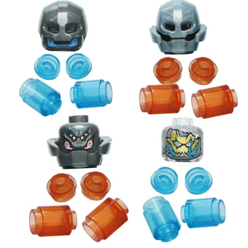 

Marvel Ultimate game superhero mini-action figures with unified blocks, toy gifts for children