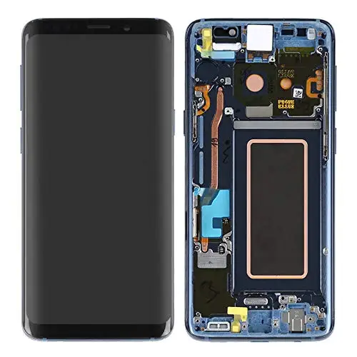 Супер Amoled ЖК-дисплей для samsung Galaxy S9 S9 PLUS G960 G965 сжигаемый теневой ЖК-дисплей с сенсорным экраном оцифровать
