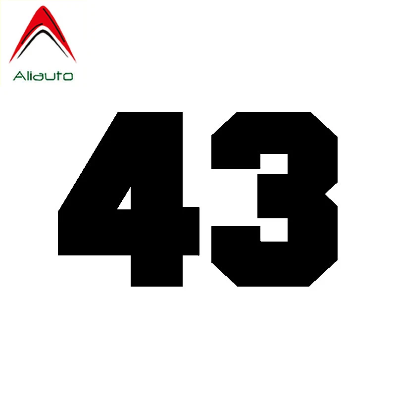 Aliauto фасон № 43 винил личности Мотоциклы Автомобильные стикеры Водонепроницаемый