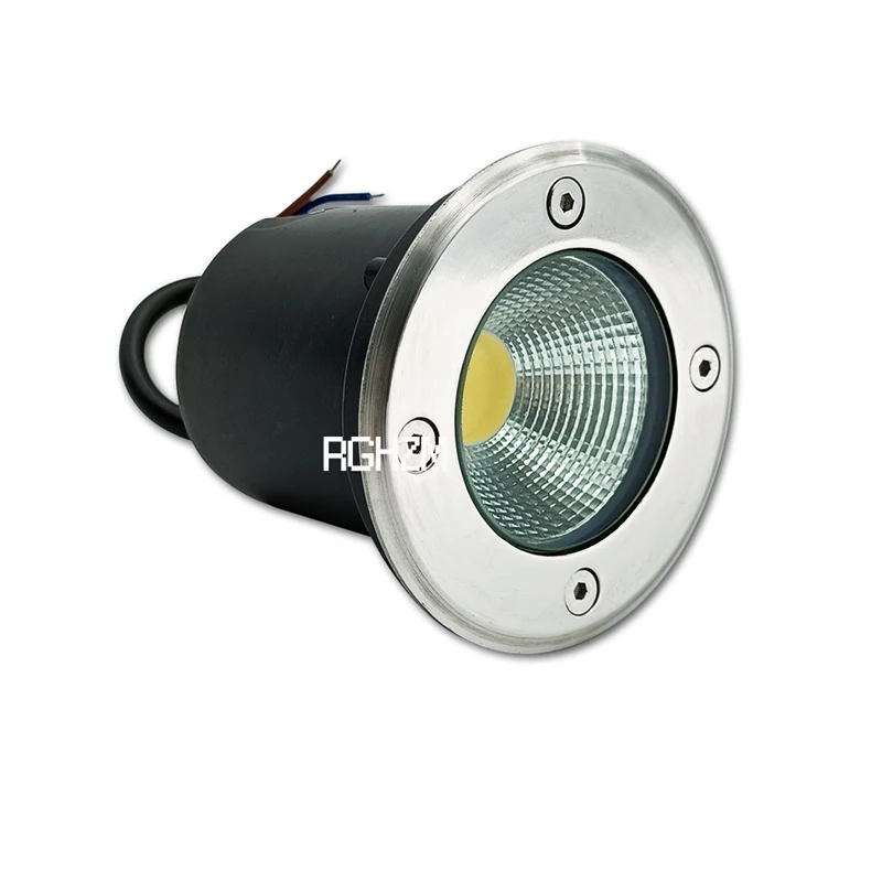 Waterproof LED Underground Light 3W 5W 7W 10W 12W Outdoor Ground Garden Path Floor Buried Yard Spot Landscape 110V220V 12V 8 pcs garden decoration lamps