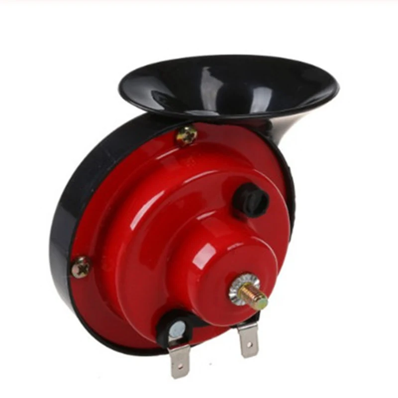 12V мотоциклов-ромкоговоритель рожка, автомобильные высоких басовых клаксон "улитка", водонепроницаемый Рог модифицированный автозапчасти, громкоговоритель