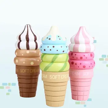 

Wooden Magnet Connected Ice Cream Kids Children Pretend Play Toy