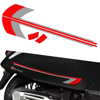 Adesivi Riflettenti Moto Scooter Accessori Carena Laterale Decalcomanie Impermeabili Per PIAGGIO GTS 300 Super Sport 2019 2020 HPE