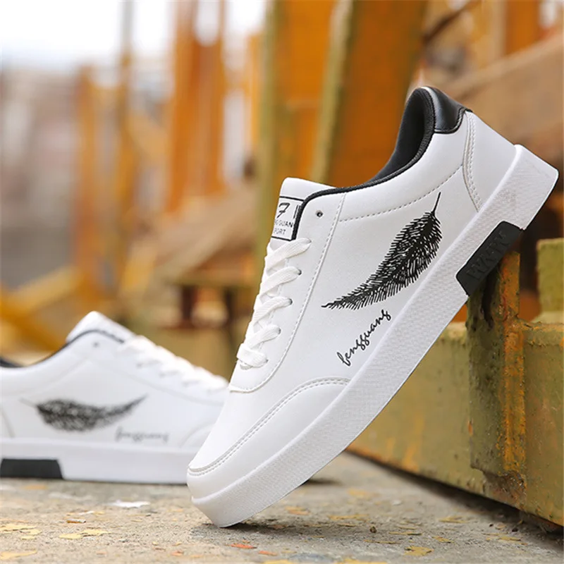 Men's Shoes Fashion Tide Shoes 2021 New White Shoes Breathable Non-slip Wild Casual Shoes Men Outdoor Sports Shoes 17