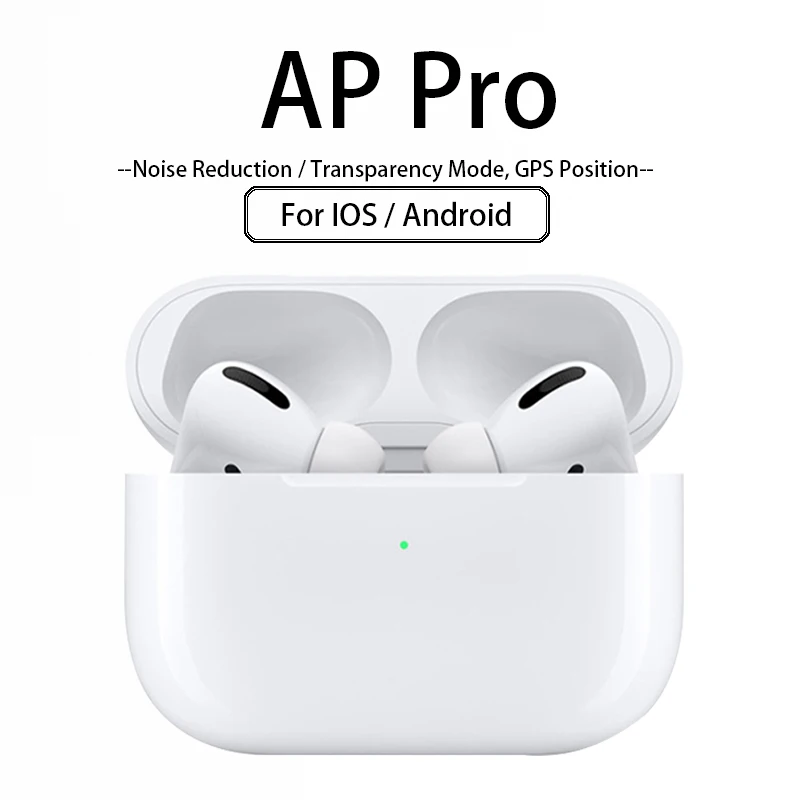 

AP Pro TWS Wireless Charge Bluetooth 5.0 Headphone Tap Control Earbuds Air 3 Pro 1: 1 Clone Hifi Stereo Earphone Gaming Headset