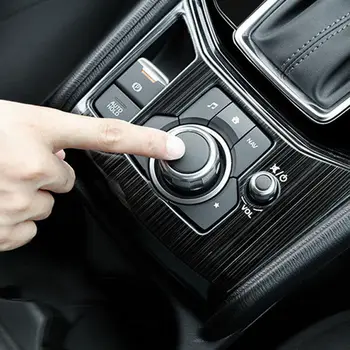 

Brand New And High Quality Black Titanium Interior Gear Shift Frame Cover Trim For Mazda CX-5 CX5 2017 2018