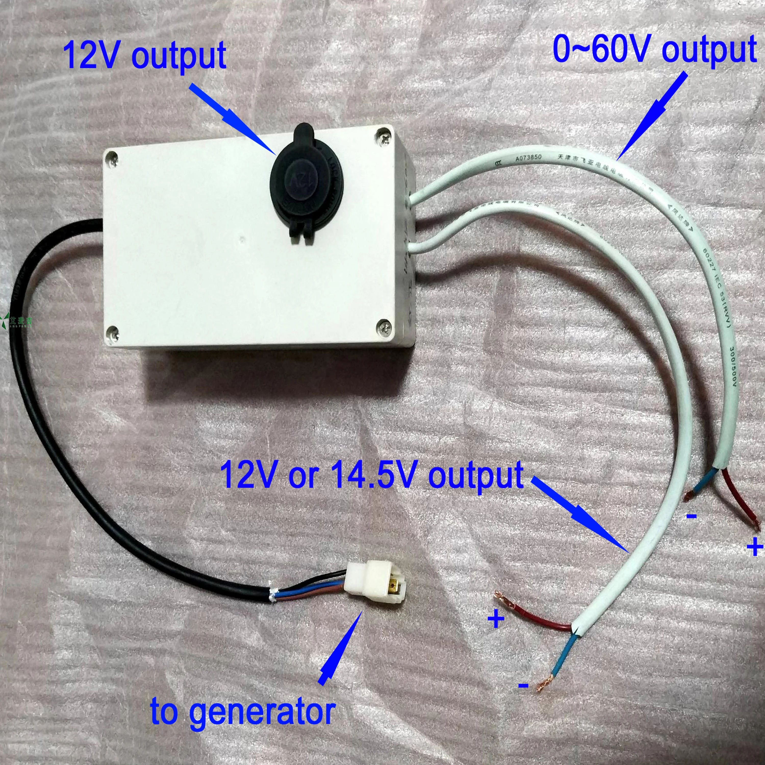 350W 12V24V48V220V Low Speed Rare Earth Brushless Permanent Magnet Generator /bike Alternator/emergency /DIY Generator/ Mount