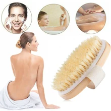 Спа щетка для душа Массажная щетка деревянная щетка для душа щетка спа щетка для тела без ручки
