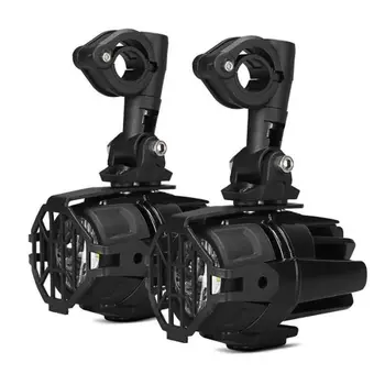 

2 PCS motorcycle fog light LED auxiliary light with Protect Cover