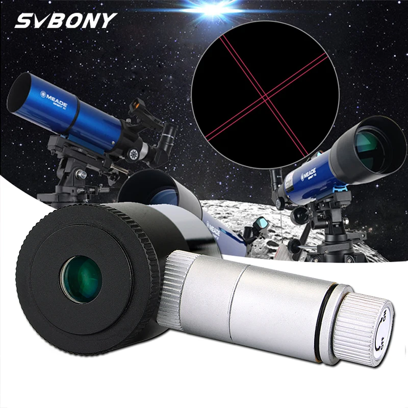 Окуляр для телескопа SVBONY 1 25 дюйма 12 5 мм с подсветкой|telescope telescope|eyepiece 1.25telescope eyepiece