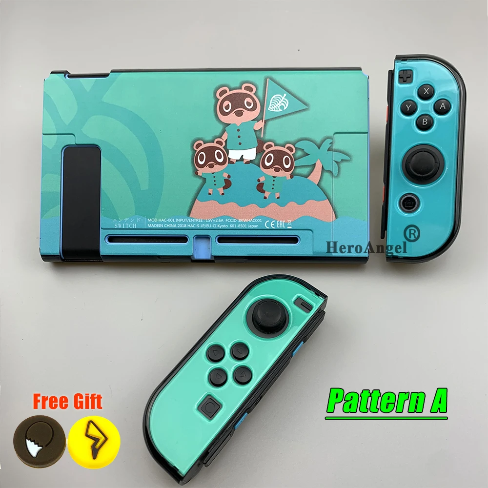 Защитный чехол для корпуса контроллера Nintendo Switch NS игровая консоль Joy Con детали скрещивания животных|Чехлы| |