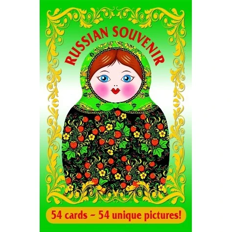 Игральные карты сувенирные &quotРусский сувенир&quot | Спорт и развлечения