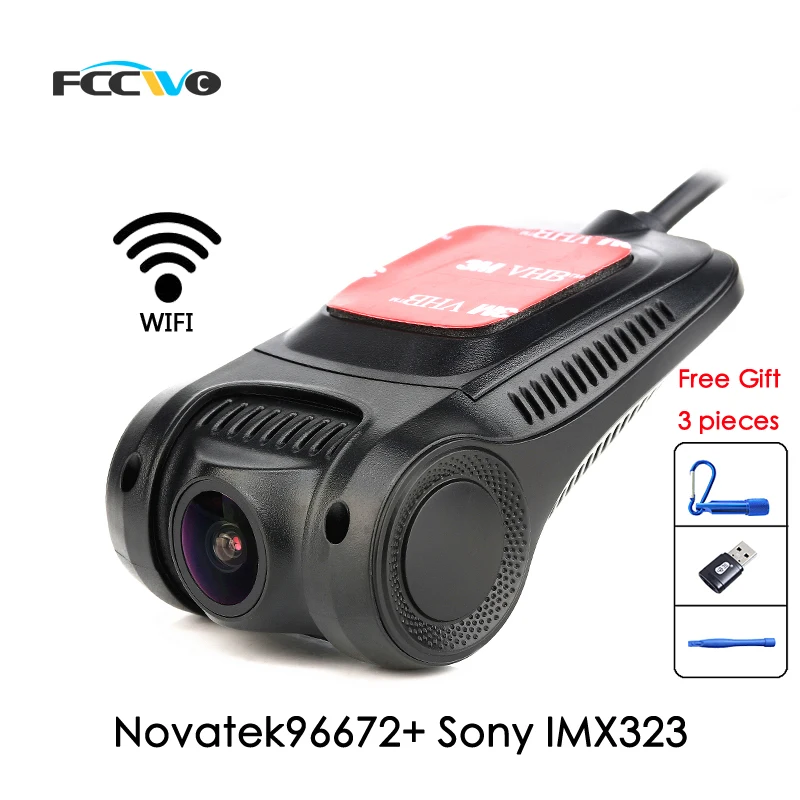FCCWO F3 видеорегистратор Novatek96672 sony IMX323 WiFi 1080P Автомобильный регистратор DVR видеорегистратор авто камера видеорегистратор