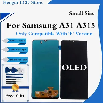 

OLED LCD For Samsung A31 A315 LCD Display Touch Screen Digitizer Assembly For Samsung A31 A315F Display Screen With Frame