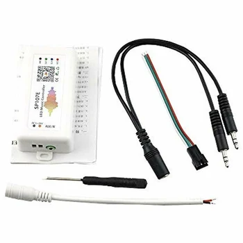 

DIY Adjustable LED Strip Music Controller Sensitive Party Remote Control Bluetooth Audio High Compatibility Full Color Activated