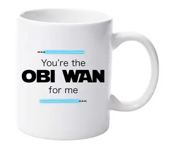 

You're The Obi Wan for Me Mug Star Wars Parody Funny 11oz Mug