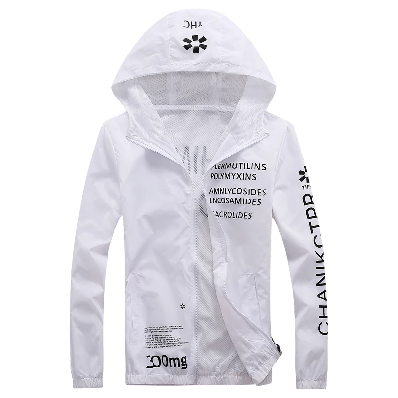 

2019 Unisex Sun Protection Clothes Sunscreen Skin Windbreaker UV-proof Jacket Clothing Women Men M-5XL Spring