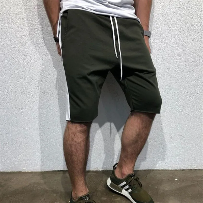 Discount Fashion men's fitness shorts 2019 new brand men's shorts fashion muscle men's sports pants fashion men's clothing