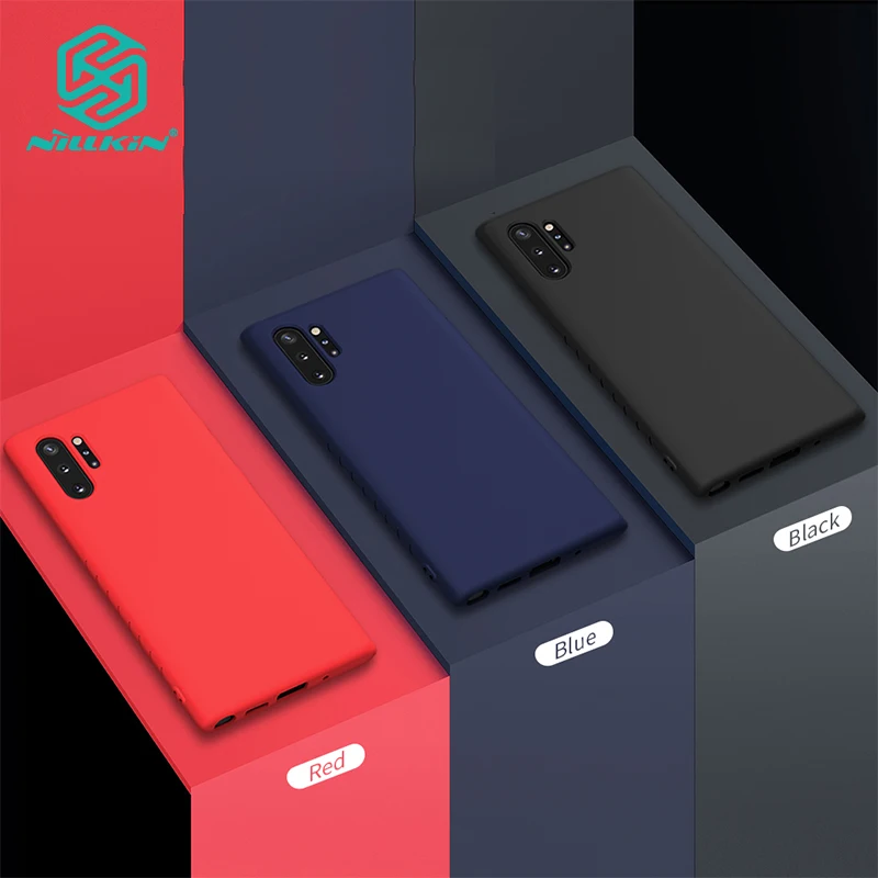 

Nillkin TPU Case for Samsung Galaxy Note 10+ / Note 10 Plus 5G Silicone Smooth Protective Back Cover Soft Color Cases
