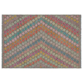 

Handmade Natural Afghan Tribal Rug Area Rug 121x175 Cm-3'12''X5'9''