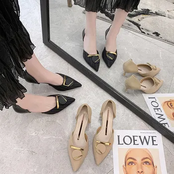 

2020 Lady Pumps Point Toe Slingbacks AS0051