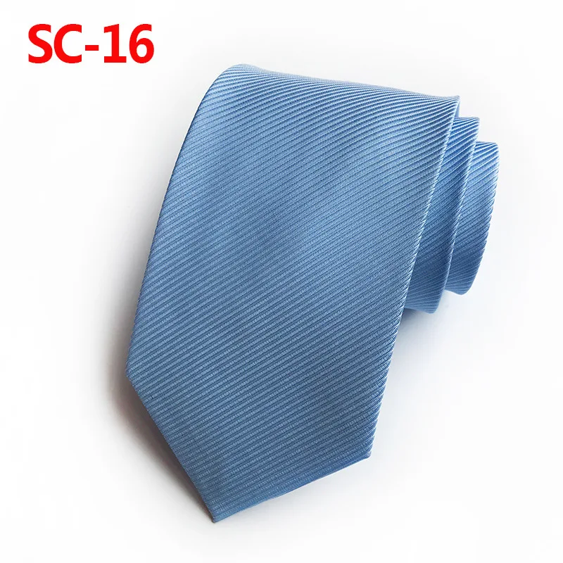 Necktie Высокое качество, Мужской Жаккардовый тканый полосатый Свадебный костюм, праздничная вечеринка, узкий галстук на шею, аксессуар 8 см, Шелковый деловой галстук, галстук - Цвет: Necktie