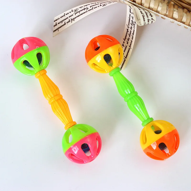 2Pcs Bird Parrot Toy Rattle Birds Fun Interactive Parrot Bird Cage Toy Pet Bird Supplies Training Accessories
