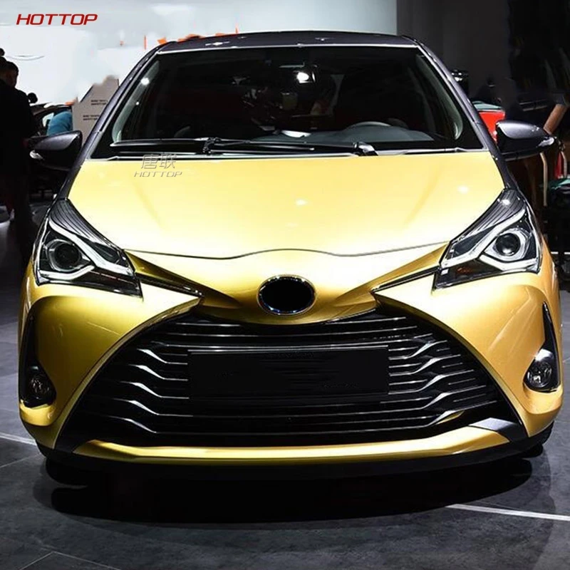 8 шт. хром смарт-ключ отверстие дверные ручки крышки Накладка для Toyota Yaris Vitz автомобильные аксессуары