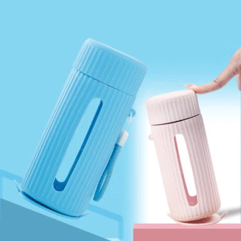 

Tumbler Bottle Glass Water Bottle Anti-fall Sport Stress Relief Toy Fashion Camping Bottle Tour Drinkware Dropship Office