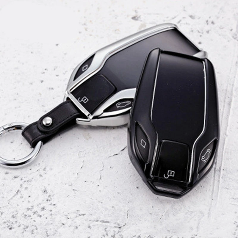 

New Soft TPU Car key fob cover protect for BMW 2017/8 7 Series I12 730 740 750 760 G11 G12 G20 G30 protection Key Case for car
