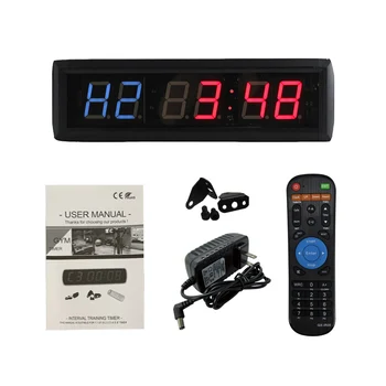 

[Ganxin]1.8" Hot Selling Remote Control Aluminium Alloy Customized Design Led Exercise Crossfit Timer gym timer