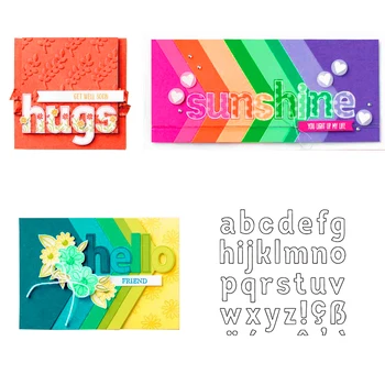 

alphabet letter Metal Cutting Dies And Stamp Stencils For DIY Scrapbooking Embossing DIY Card Making Cutting Crafts Stencil Dies