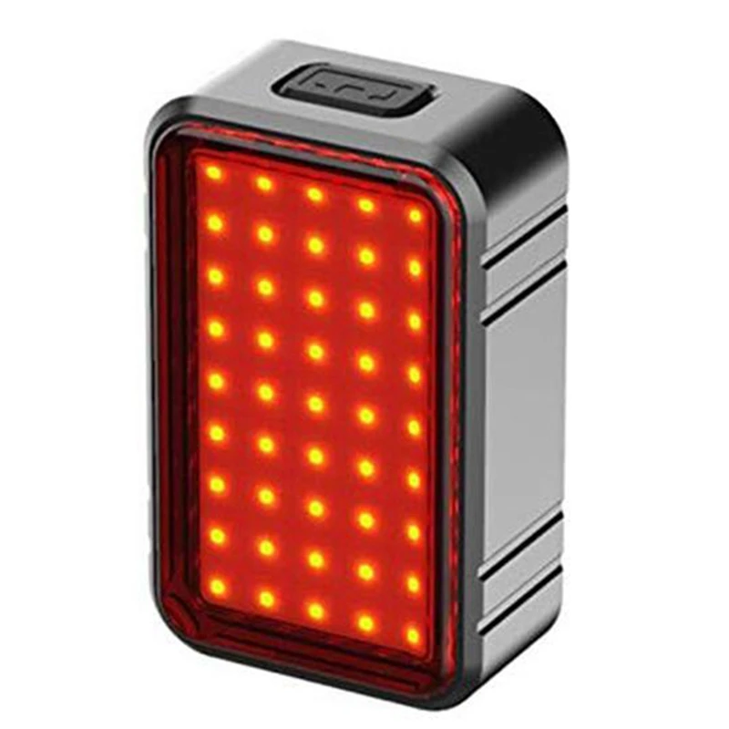 

New Hot Intelligent Bicycle Light Riding Lamp Bike Tail Light Usb Charging Bicycle Rear Light with Brake Warning Light